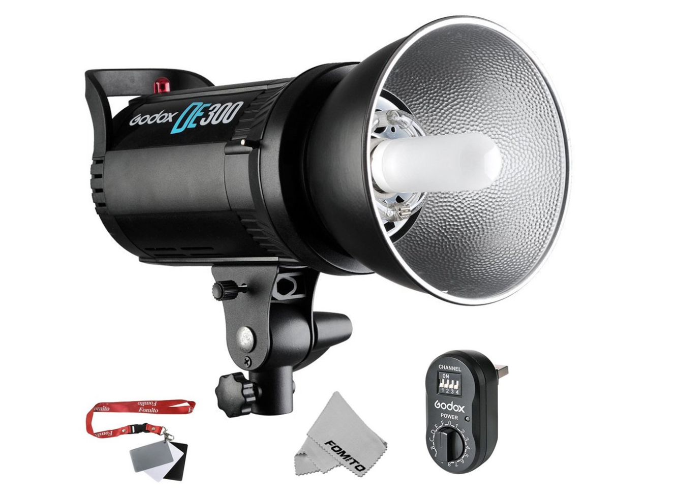 Godox DE300 300W Compact Studio Flash Light Strobe Lighting Lamp Head 110V 300ws - (USED)